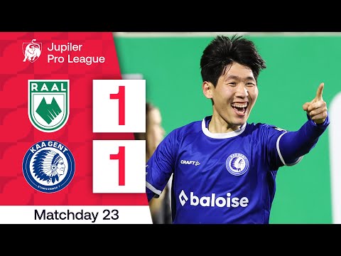 Samenvatting | RAAL La Louvière - KAA Gent | 2025-2026