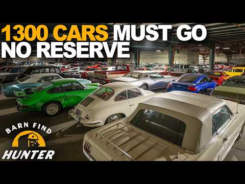 6 Buildings & 1300 Cars Saved By One Man! MUST SELL | Barn Find Hunter
