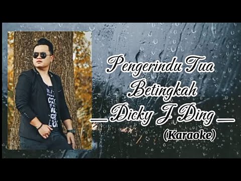 _ DICKY J DING _ PENGERINDU TUA BETINGKAH karaoke _