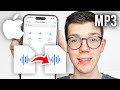 How To Convert Audio File To MP3 On IPhone Full Guide