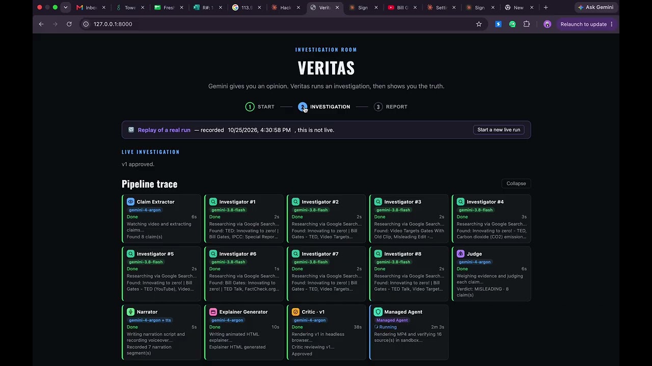 Veritas project preview