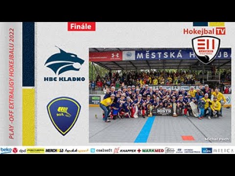 Highlights Play-off Extraligy hokejbalu - HC Kert Park Praha vs. HBC Kladno | 4. zápas | 29.5. 2022