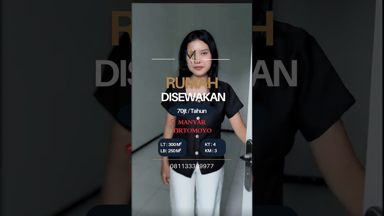 Sewa Kontrakan Rumah Manyar Tirtomoyo Harga Murah Surabaya Timur
