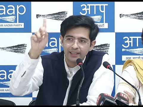 AAP National Spokesperson Raghav Chadha briefed on 2 years of Demonetisation Scam