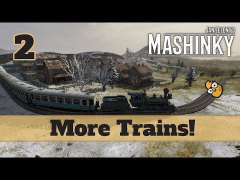 Let's Play Mashinky Ep. 2 - Expanding the Network Mashinky Gameplay