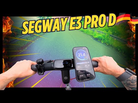 Segway Ninebot E3 Pro D (4K) Reichweite & Speed getestet – 449 € Wert? 🏁🛴 #escooter #test #ninebot
