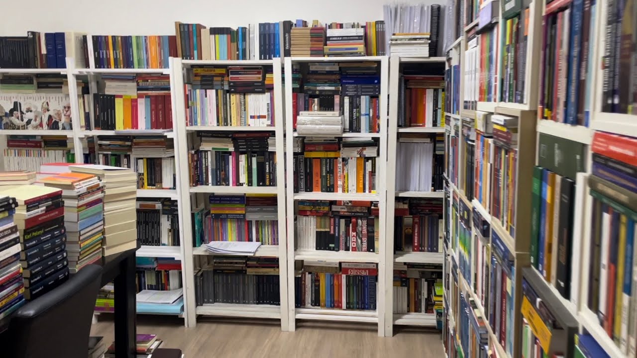 Bookshelf tour: conheça minha biblioteca de 4 MIL LIVROS!