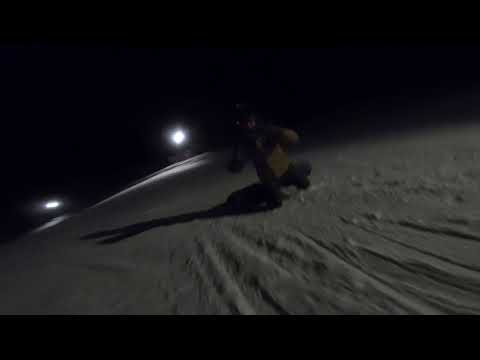 Snowboard epic corvatsch night. St Moritz kanton Graubünden.