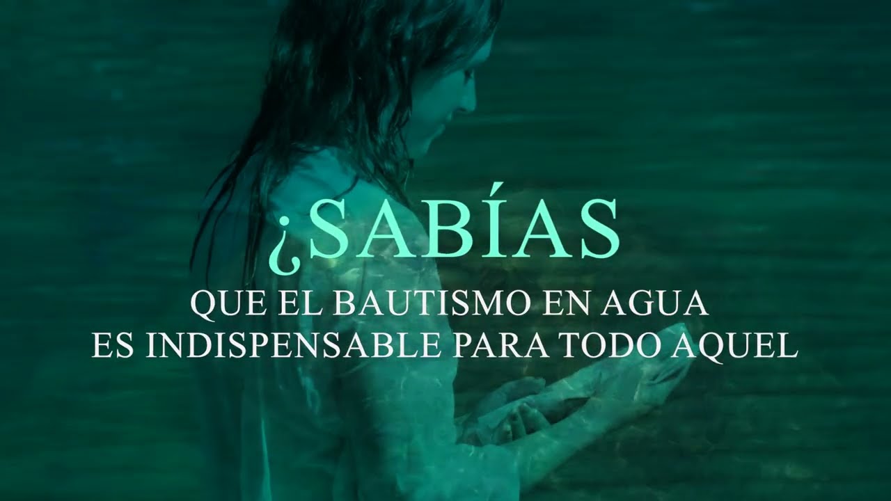 BAUTISMO EN AGUA 10 OCTUBRE 2026