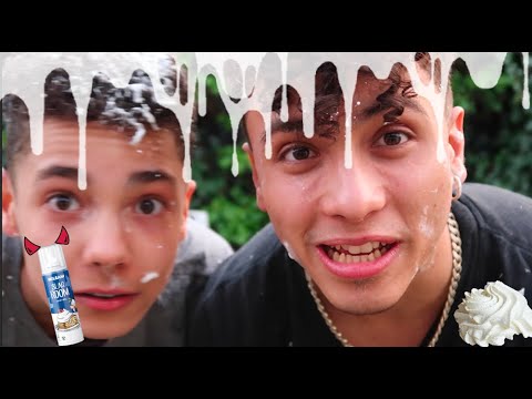 SLAGROOM CHALLENGE MET MIJN BROERTJE | LUCA LIKE |