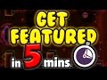 HOW to BUILD a FEATURED LEVEL in 5 MINUTES