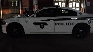 Interview. Cartersville Police Department Car.
