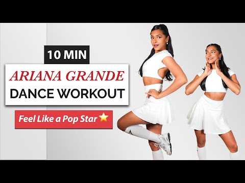 10 Min Dance Workout Full Body Fat Burn | Ariana-Inspired Cardio 💃 (No Equipment)
