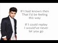 One Direction - I Should've Kissed You (Lyrics ...