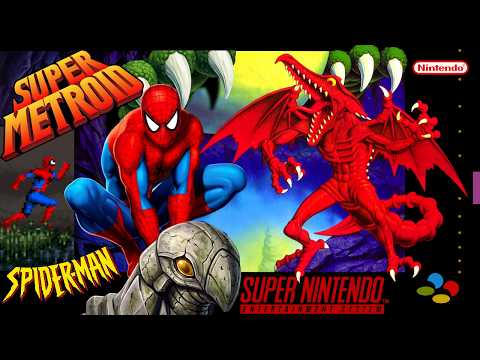 Super Metroid: Spider-Man [SNES] Map Rando
