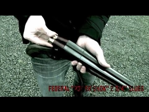 12ga Coach Sawed-Off + SLUGS 15-55 Yards (HD)
