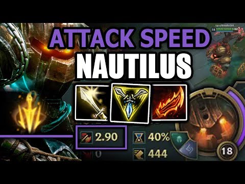 MAX ATTACKSPEED! Nautilus + Lethal Tempo = HILARIOUS | SpicyNoodle264 [Episode 39]