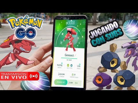 RAIDS GENESECT EN VIVO CON SUSCRIPTORES !! BUSCANDO A GENESECT SHINY en POKÉMON GO!!