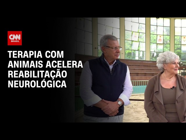 Terapia com animais acelera reabilitação neurológica | CNN SINAIS VITAIS