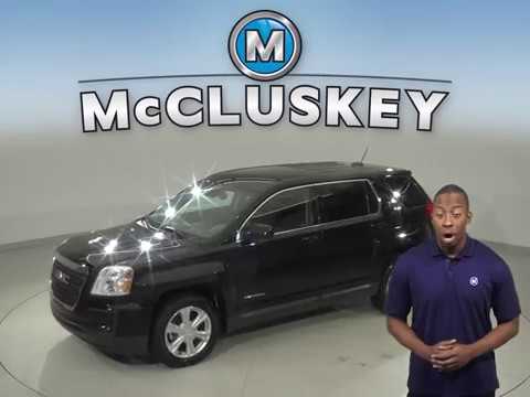 G11828TA Used 2017 GMC Terrain SLE-1 FWD 4D Sport Utility Black Test Drive, Review, For Sale -