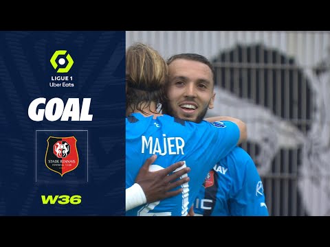 Goal Amine GOUIRI (31' - SRFC) AC AJACCIO - STADE RENNAIS FC (0-5) 22/23