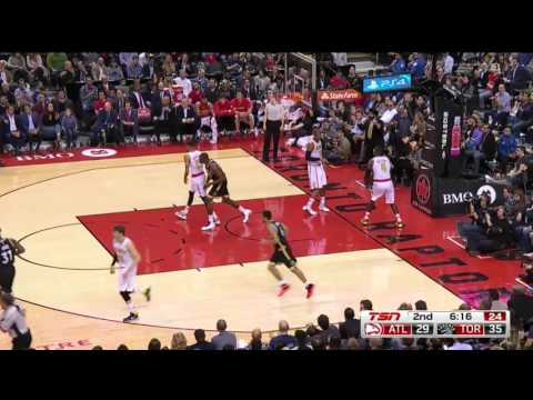 Raptors Highlights: Joseph's Reverse Layup - March 30, 2016