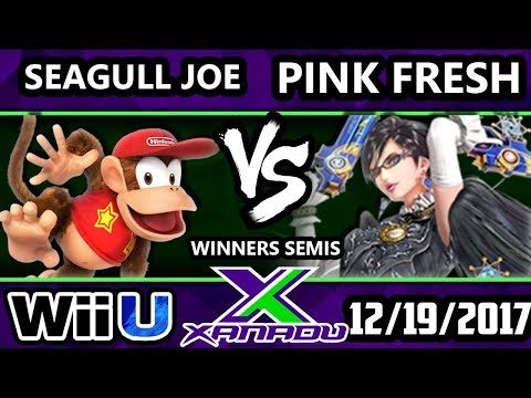 S@X 233 Smash 4 - Seagull Joe (Diddy Kong) Vs. Pink Fresh (Bayonetta) - SSB4 Winners Semis