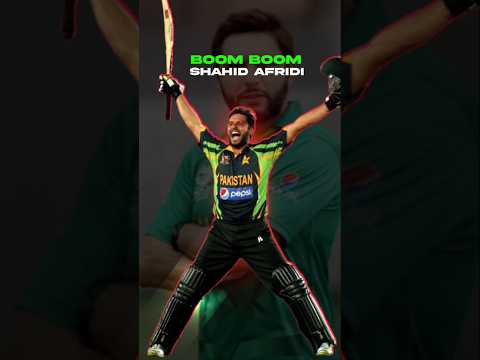 Greatest All Rounder Shahid Afridi !!