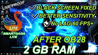 New SmartGaGa 1.3 Lite For Low end PC⚡ Free Fire OB28 Updated Low End PC Emulator | SETTINGS⚡