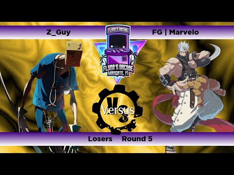 Flynn's Arcade 052 Losers Round 5 - Z_Guy (Faust) Vs FG | Marvelo (Chipp) Guilty Gear Strive