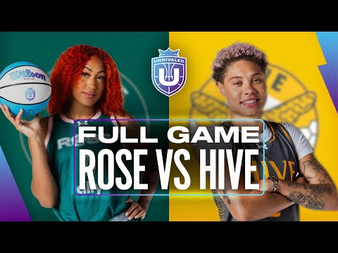 FULL GAME: ROSE vs. HIVE | Jan 16, 2026 | Unrivaled Basketball