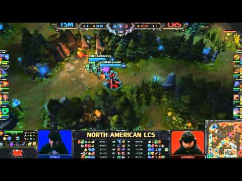 NA LCS TSM vs CRS Full Game HD