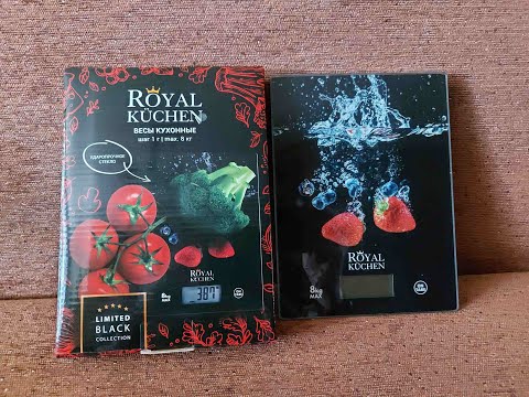 Обзор акционных кухонных весов Royal Kuchen из магазина Магнит.