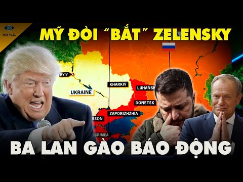 Mỹ Đòi “Bắt” Zelensky: Nội Bộ Kiev Vỡ Trận – Ba Lan Gào Báo Động, Châu Âu Lạnh Sống Lưng!