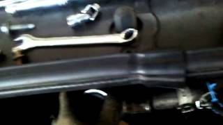Changing the Spark Plugs on the Northstar engine.