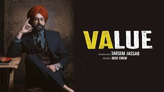 Value - Tarsem Jassar | Desi Crew | Vehli Janta | Turbanator | Latest Punjabi Songs 2018 | Gabruu