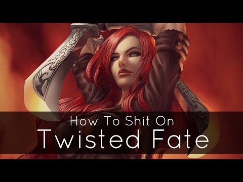 How to SHIT on Twisted Fate - Master Tier Katarina Gameplay Highlights | League of Legends | Katlife