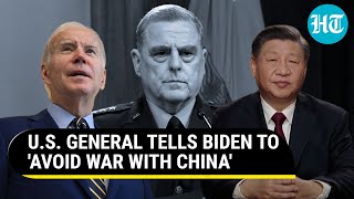 US Vs China War? General Warns Biden Against Open 