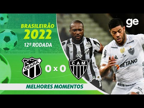 Gols e lances de Ceará x Atlético Mineiro