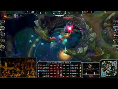 Rekkles Sivir Pentakill - 2018 EU LCS SPRING - GAME 2 FINAL