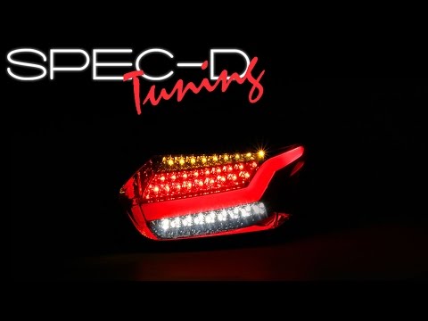 SPECDTUNING DEMO VIDEO:2012-2016 FORD FOCUS 5D LED TAIL LIGHTS