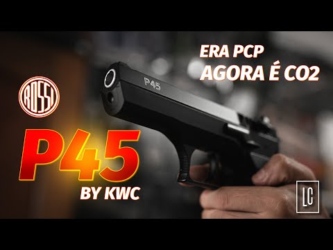 Pistola P45 CO2 Rossi KWC Calibre 4.5mm, Era PCP 