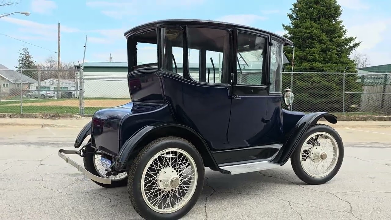 Amazing 1918 Detroit Electric Brougham at Auction 