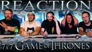 Game of Thrones 7x7 FINALE REACTION!!