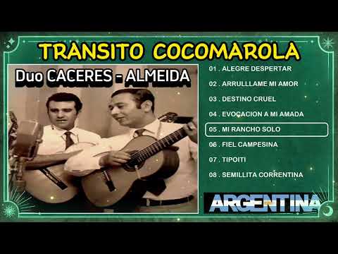 🇦🇷 TRANSITO COCOMAROLA 🇦🇷 Canta Duo CACERES - ALMEIDA 🇦🇷GRANDES CONJUNTOS EN EL RECUERDO 🇦🇷
