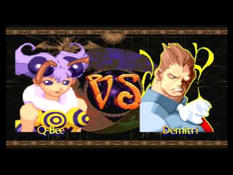 Darkstalkers 3 - Q Bee arcade mode
