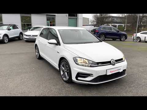 Approved Used Volkswagen Golf R-Line Edition 1.5TSI 150PS in Pure White - DE69HSK