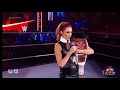 Bianca Belair Attacks Becky Lynch WWE RAW OCT 25 10 2021