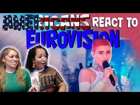 Americans react to Montaigne Technicolor Eurovision 2021 Australia