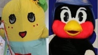 ヤクルトつば九郎、2016契約更改も間近!?ふなっしーと番組で初の共演ww(プロ野球時事ネタ セ 2015/1/7)